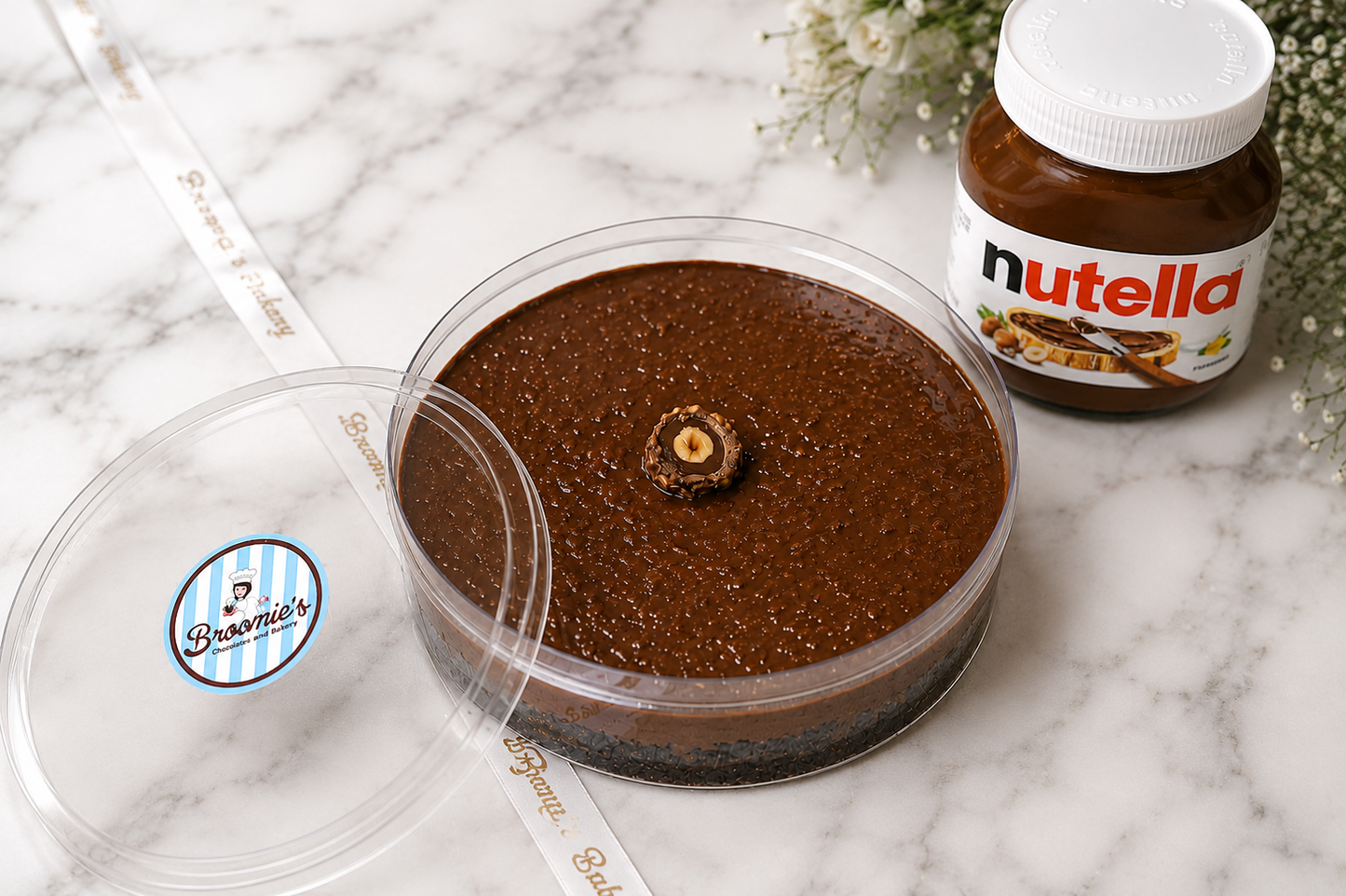 Nutella Crunch Cake
