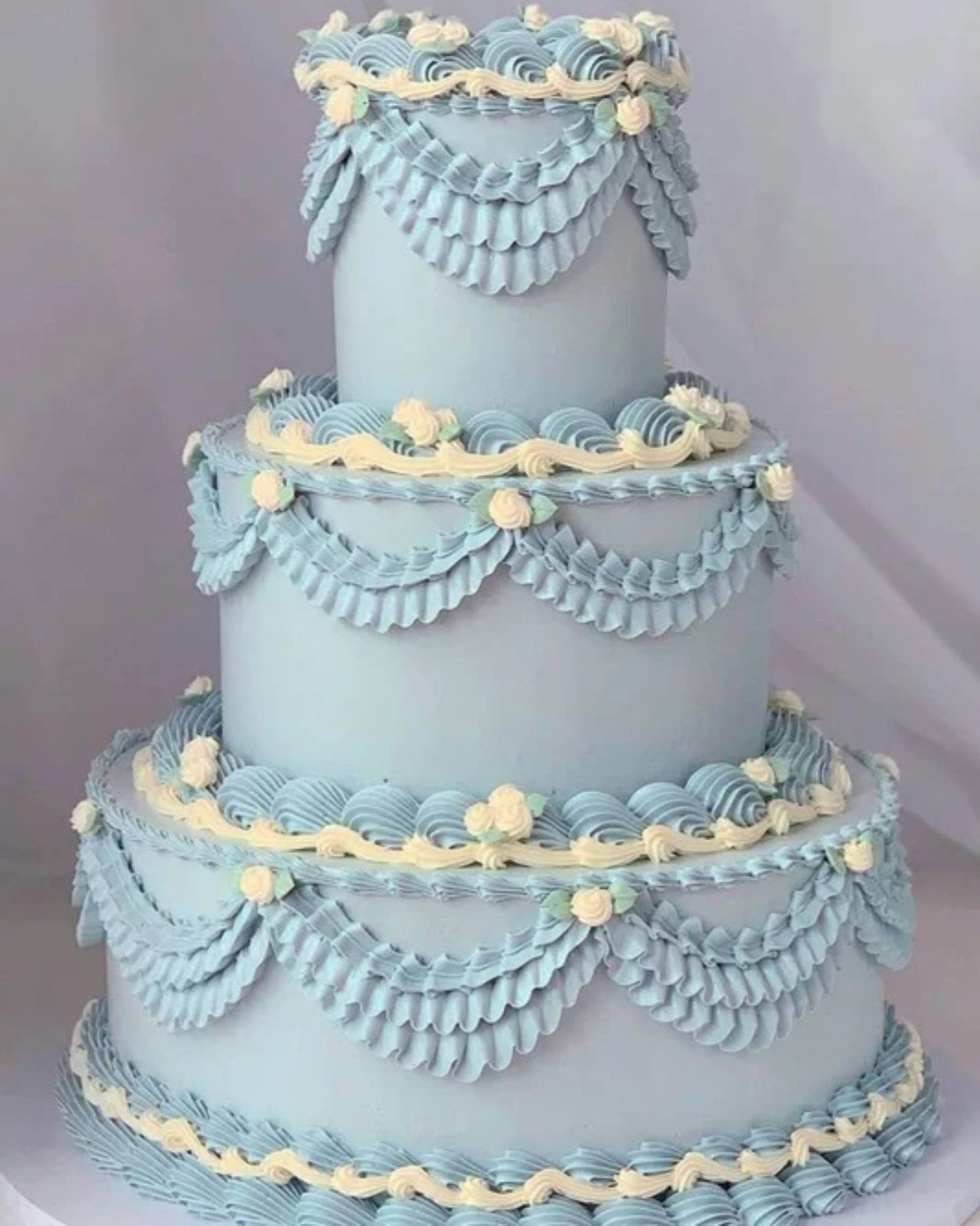 Blue Sky Traditional Cake