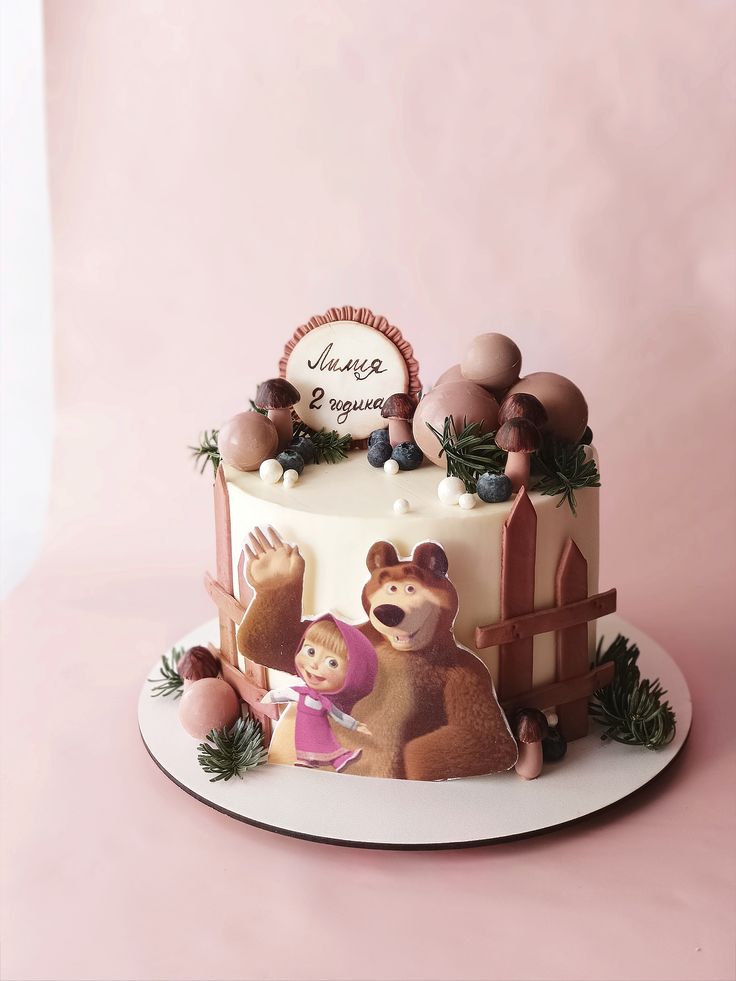 Masha’s Berry Forest Cake