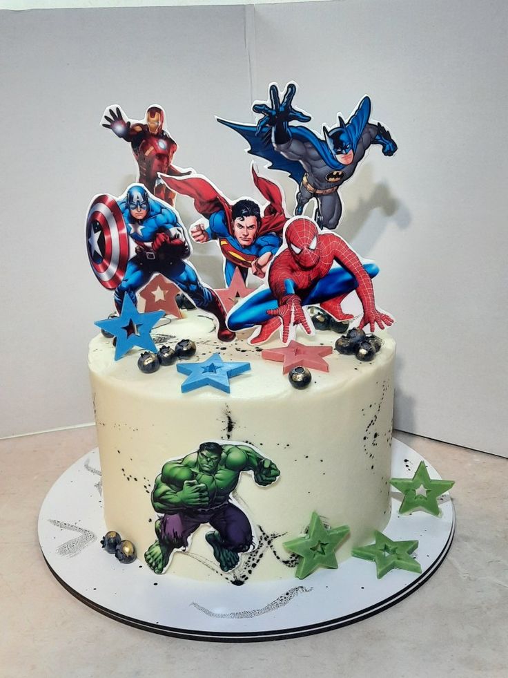 Hero's Smash Cake