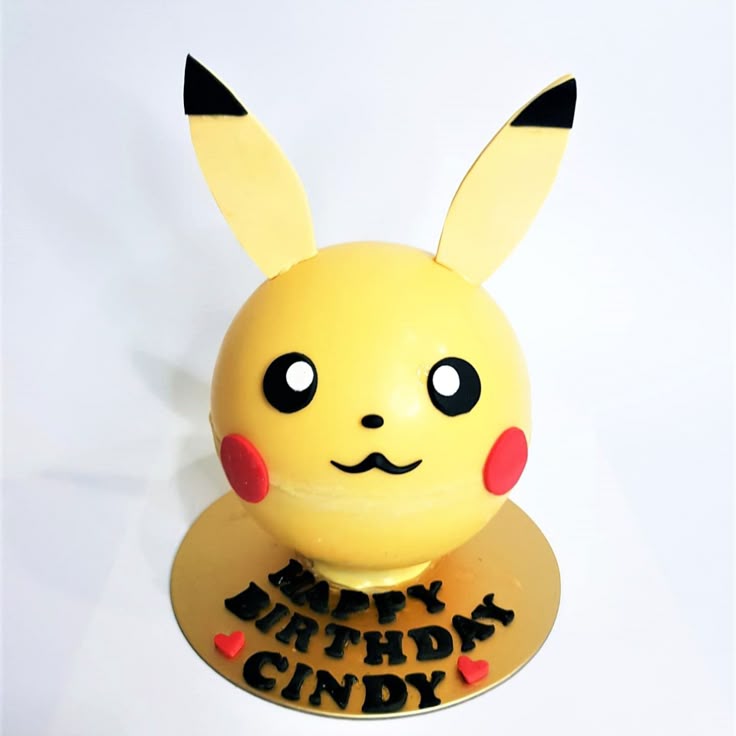 Pikachu Pinata Cake