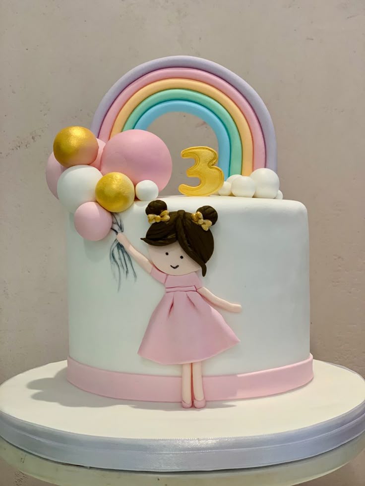 Chasing Rainbows Cake