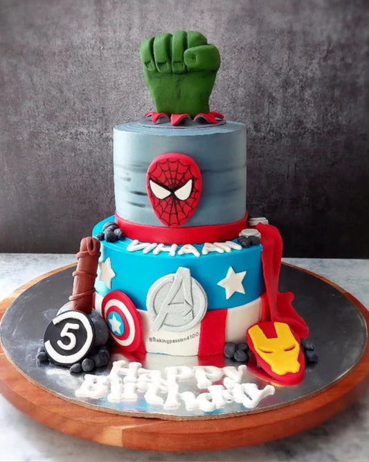 The Hulk Smash Cake