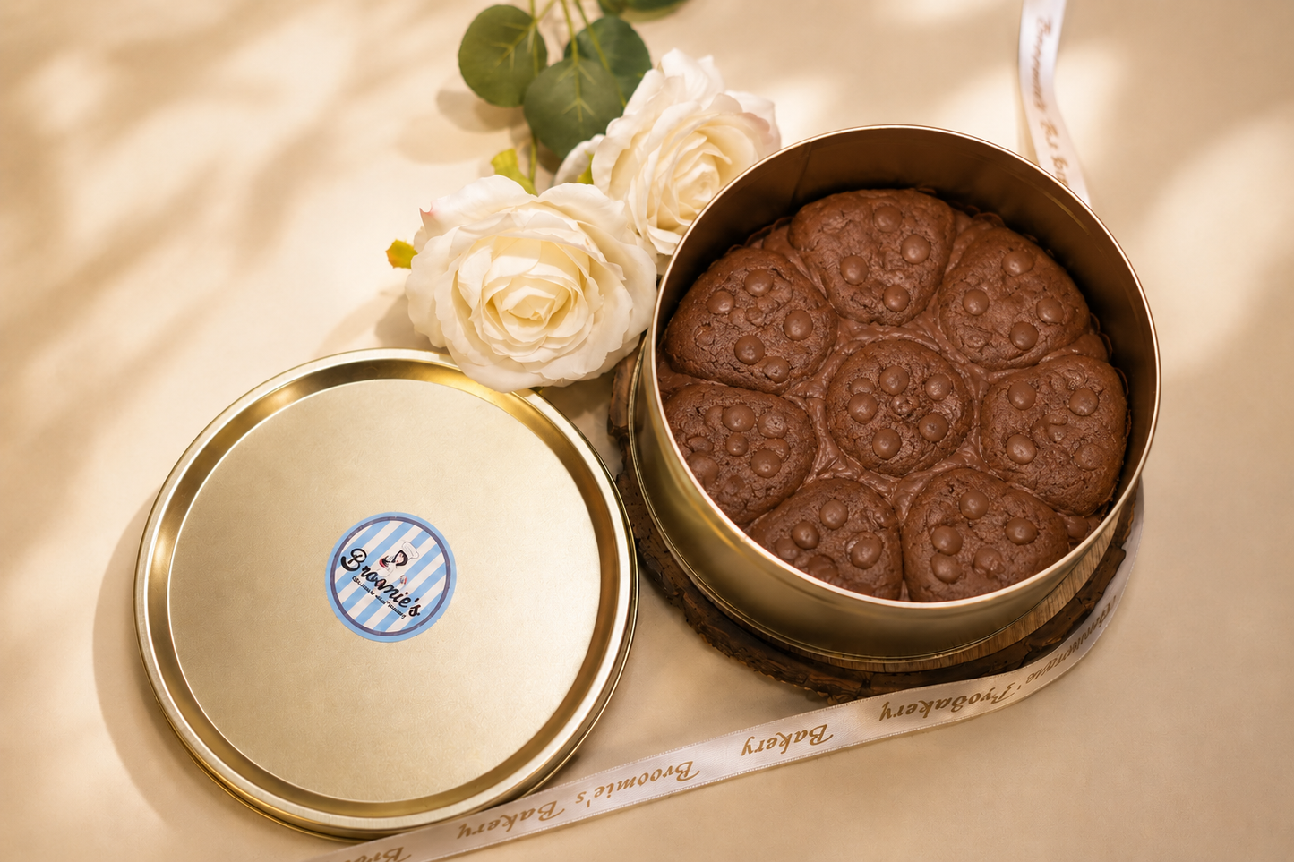 Double Chocolate Cookie Tin