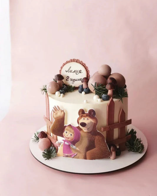 Masha’s Berry Forest Cake