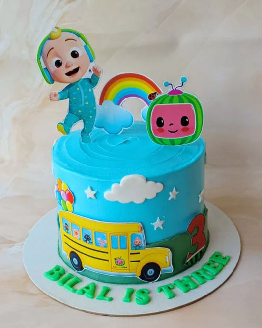 Cocomelon Cloud Cake