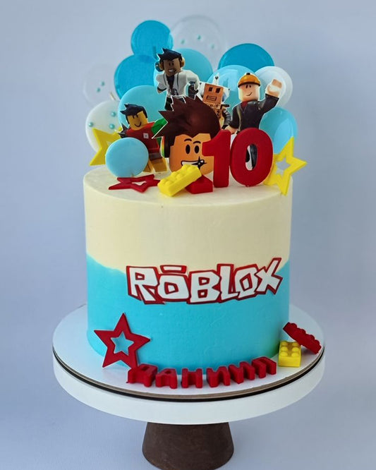 SKY  PLAY ROBLOX CAKE