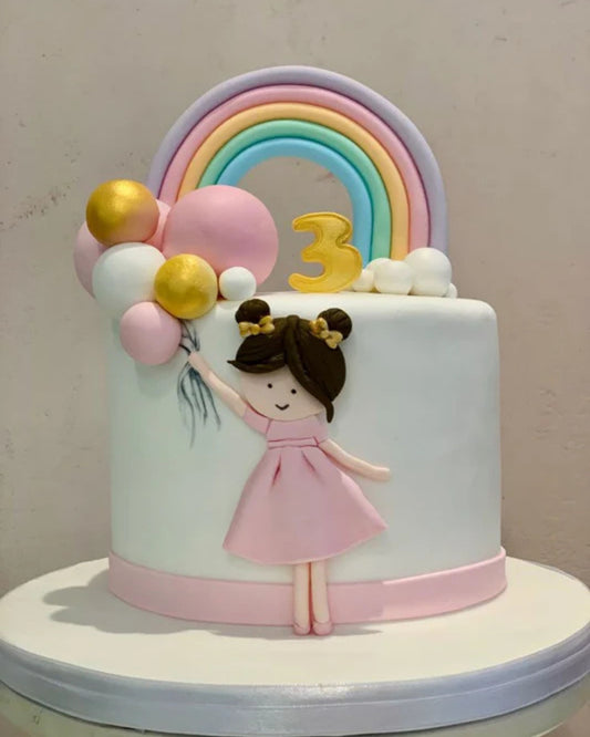 Chasing Rainbows Cake