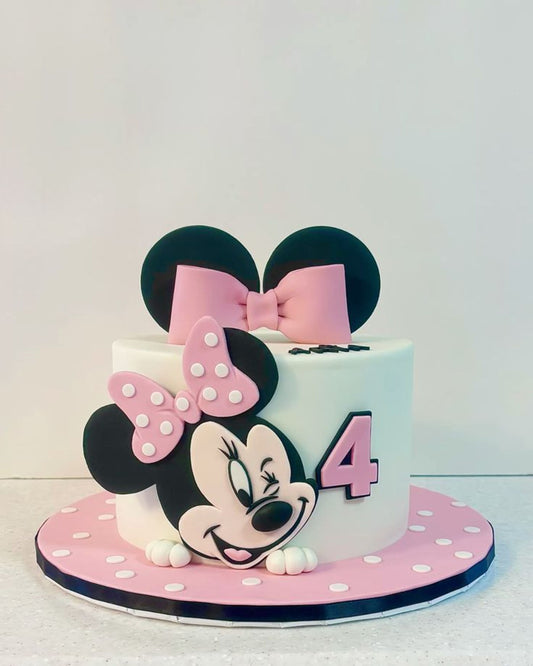 Minnie’s Birthday Surprise Cake