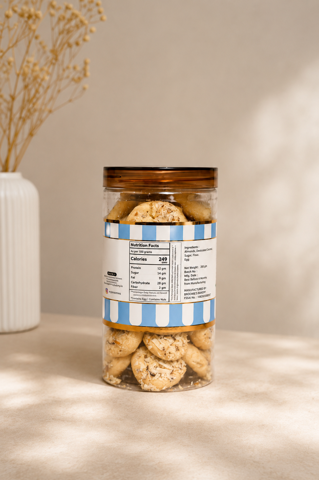 American Almond Cookies
