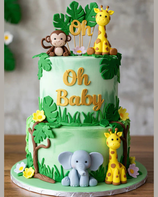 Animal Kingdom Cake