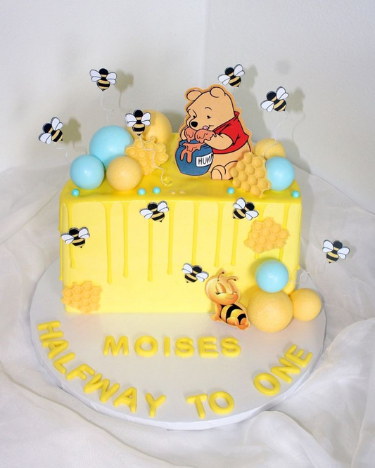 Little-Bee Half Birthday Cake