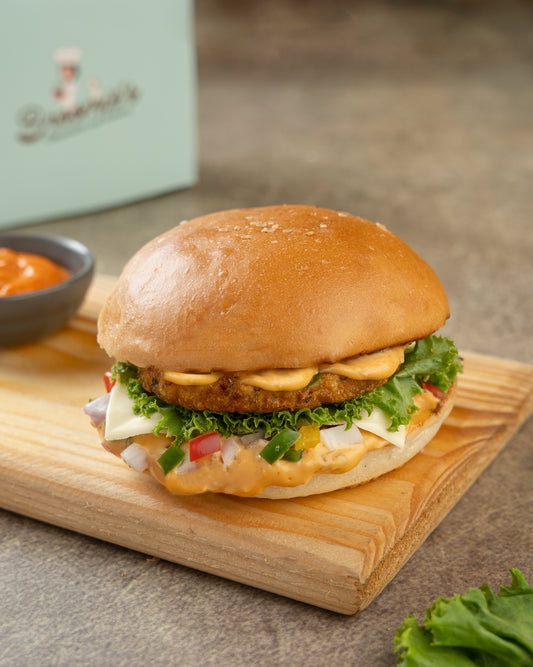 Classic Aloo Tikki Burger
