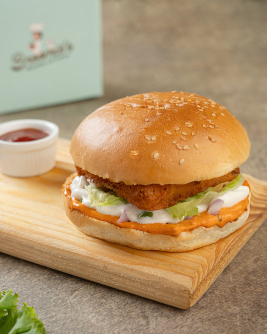 Paneer Zinger Burger